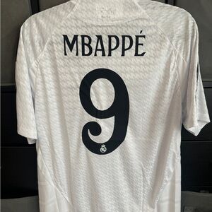 Player Version Mbappe Real Madrid 2024/2025 Home Jersey NWT